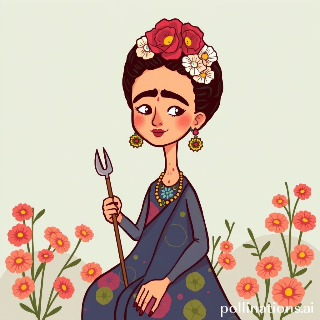 Imagen de Frida Kahlo (estilo Cartoon)